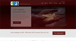 Desktop Screenshot of kifsfinance.com