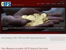 Tablet Screenshot of kifsfinance.com